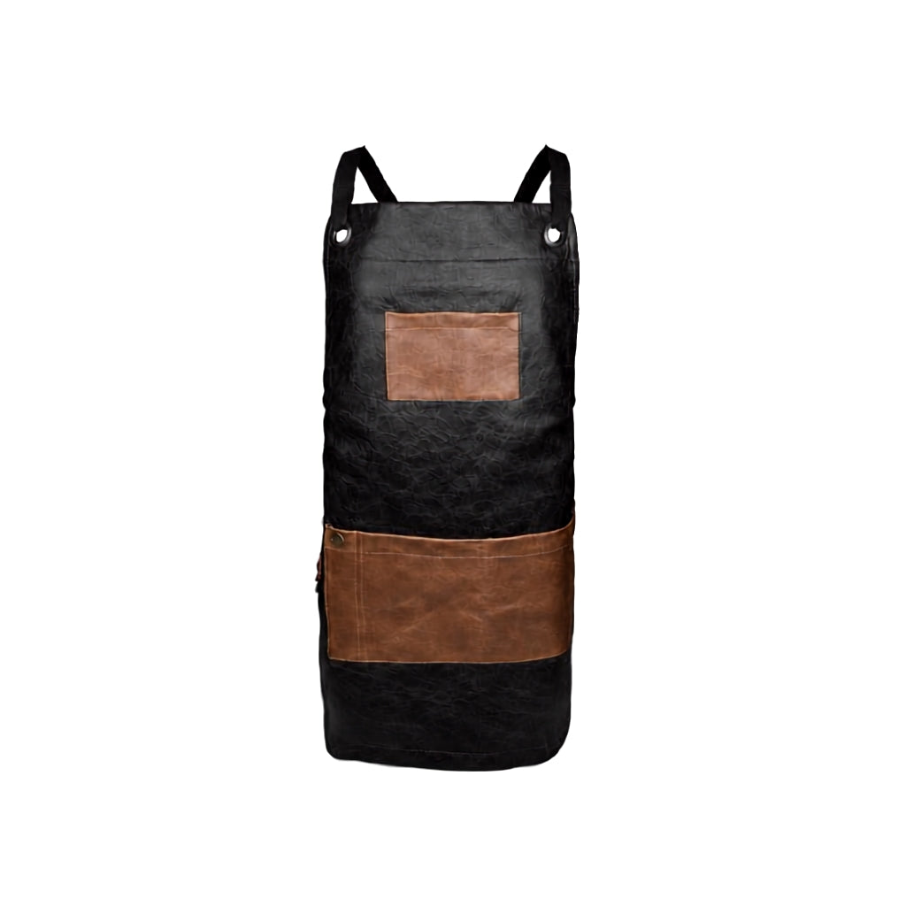 The Ribeye Leather Crossover Bib Apron | CUL381