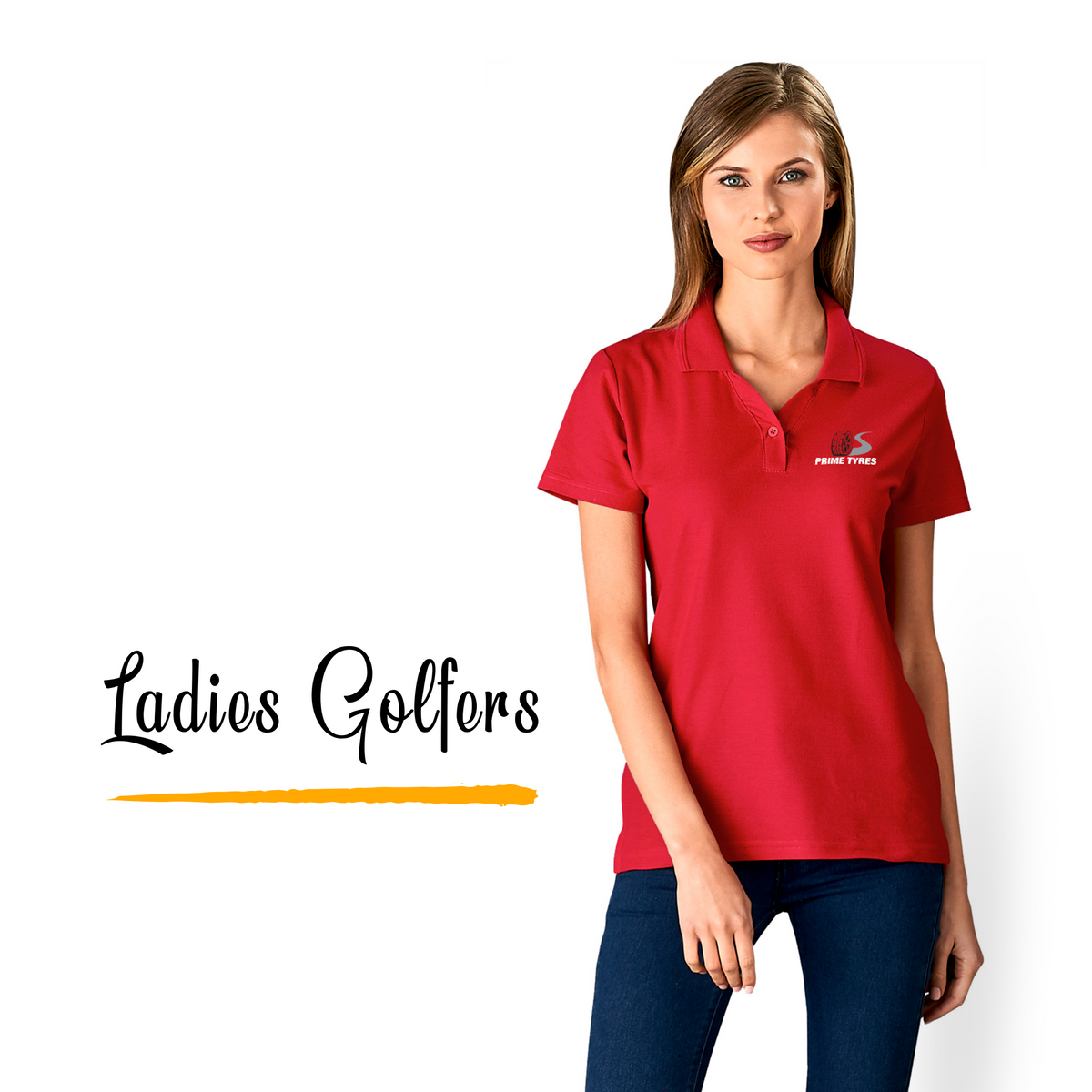 Ladies Basic Pique Golf Shirt