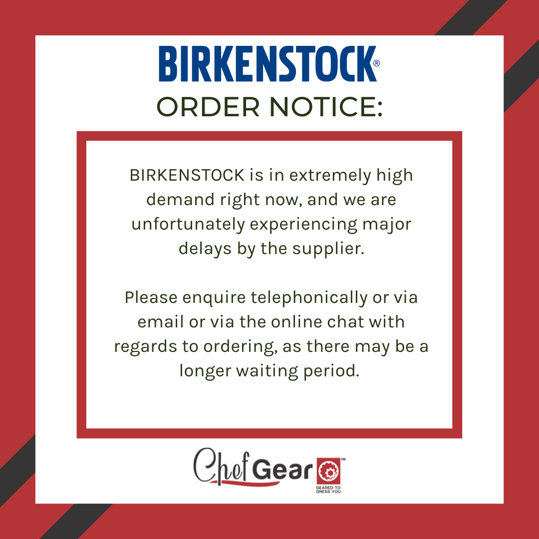 Birkenstock Smooth Boston Leather Super Grip - Chef Shoe  |  CT-SFSH004
