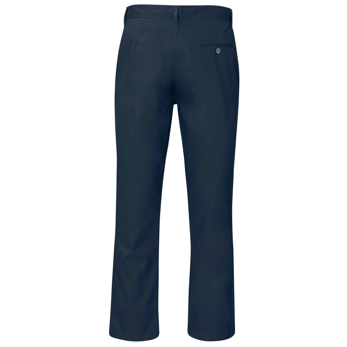 Mens Flat Front Cotton Chino Pants